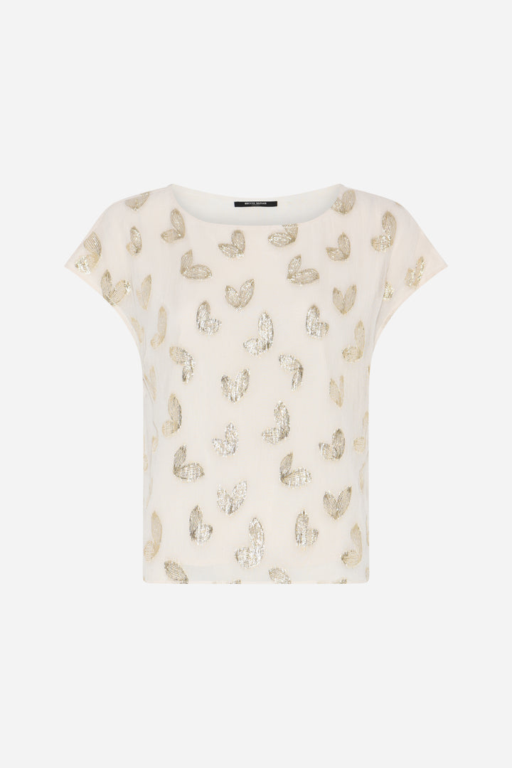 Bruuns Bazaar Women LicualaBBAloa bluse Bluser Moonbeam