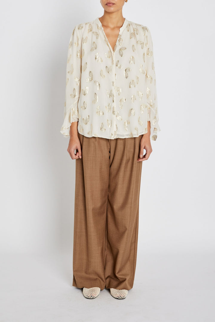 Bruuns Bazaar Women LicualaBBEmala skjorte Skjorter Moonbeam