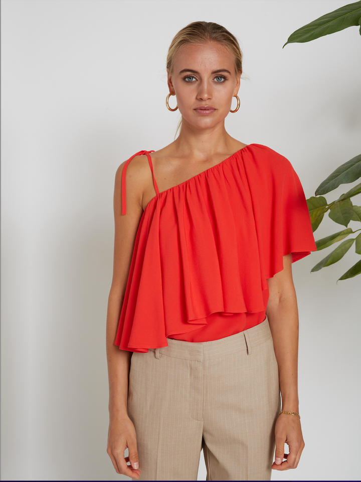 Bruuns Bazaar Women LilliBBSana blouse blouse Flame