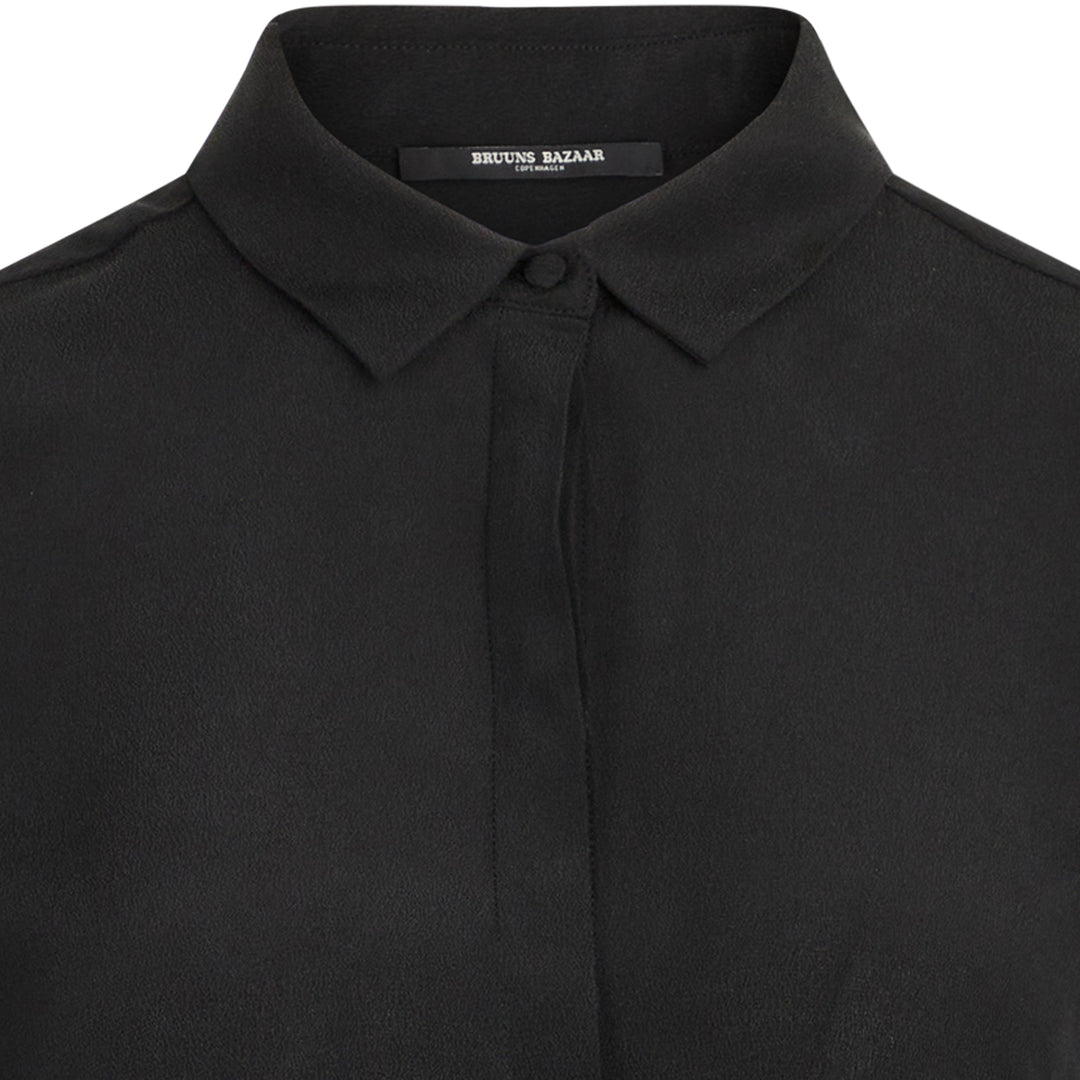 Bruuns Bazaar Women LillieBBCorinna silkshirt Shirts Black
