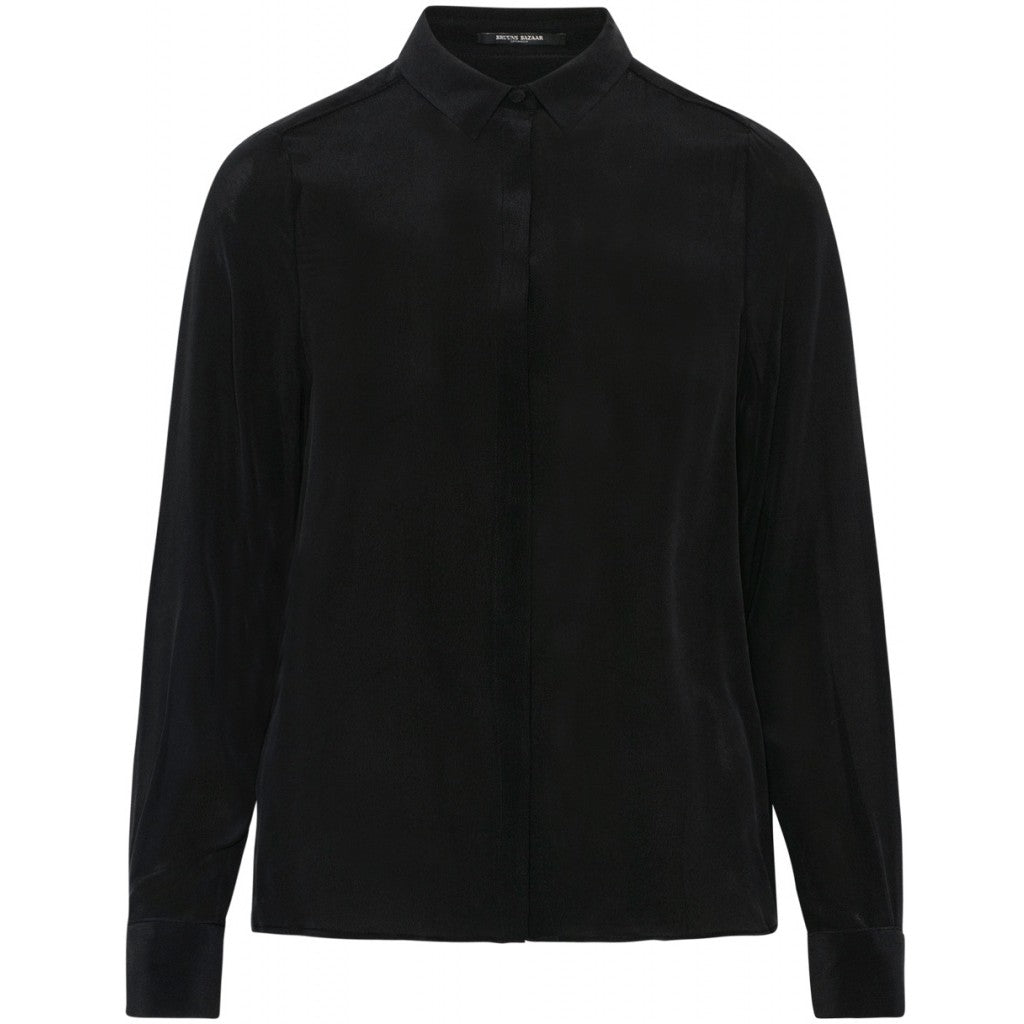 Bruuns Bazaar Women Lillie Corinne skjorte Skjorter Black