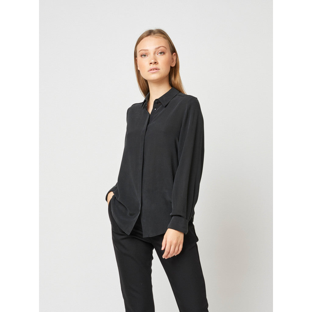 Bruuns Bazaar Women Lillie Corinne skjorte Skjorter Black