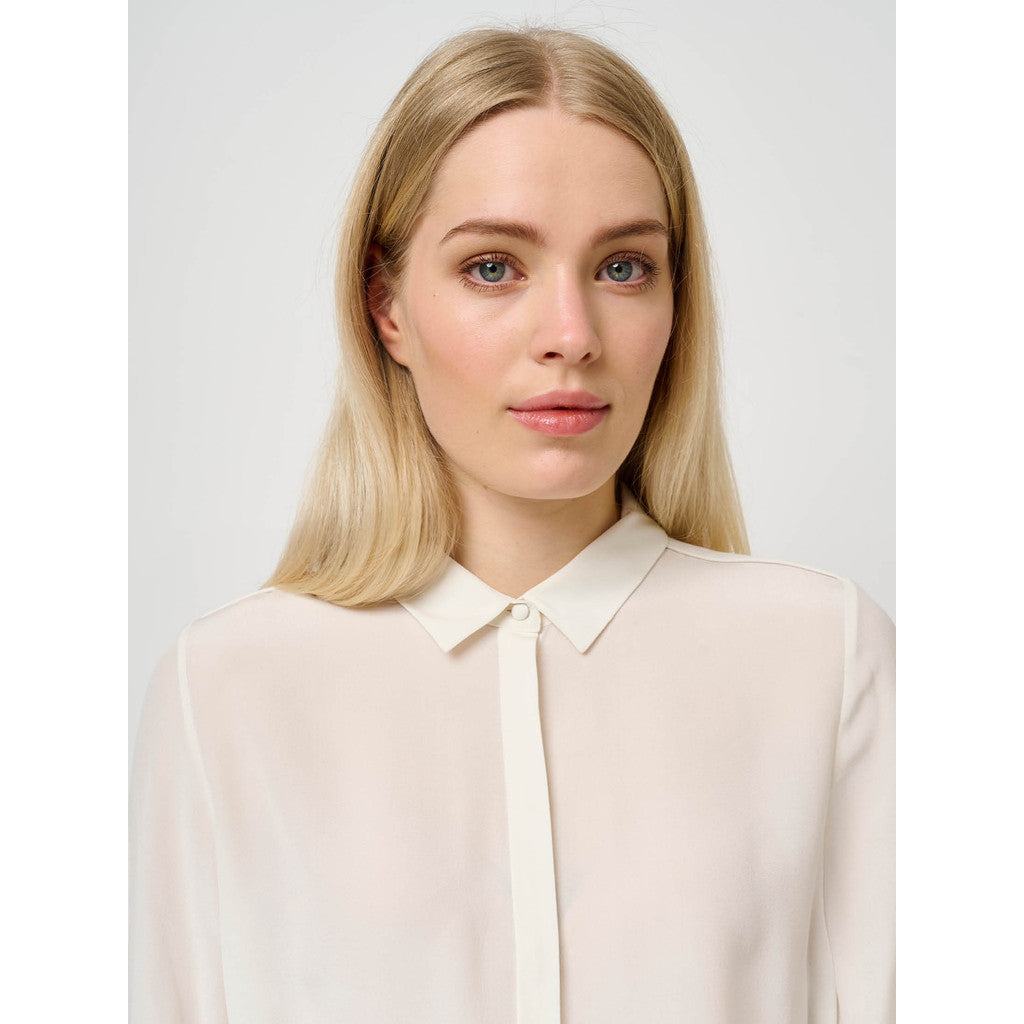 Bruuns Bazaar Women Lillie Corinne skjorte Skjorter Snow White