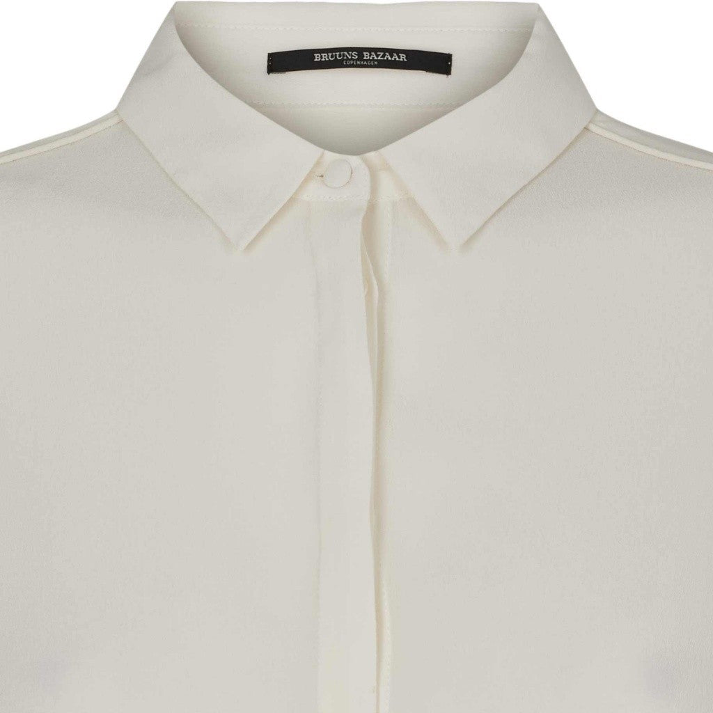 Bruuns Bazaar Women Lillie Corinne skjorte Skjorter Snow White