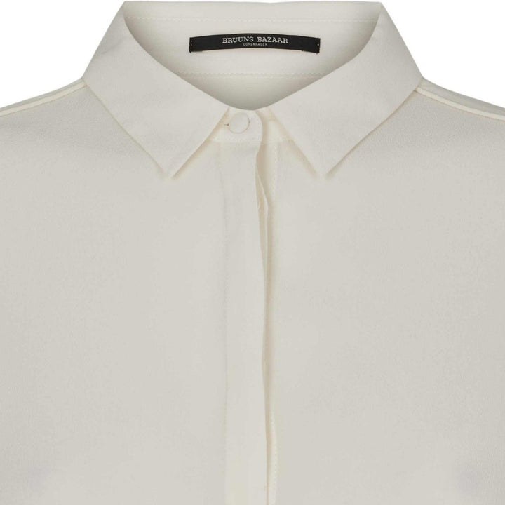 Bruuns Bazaar Women Lillie Corinne skjorte Skjorter Snow White