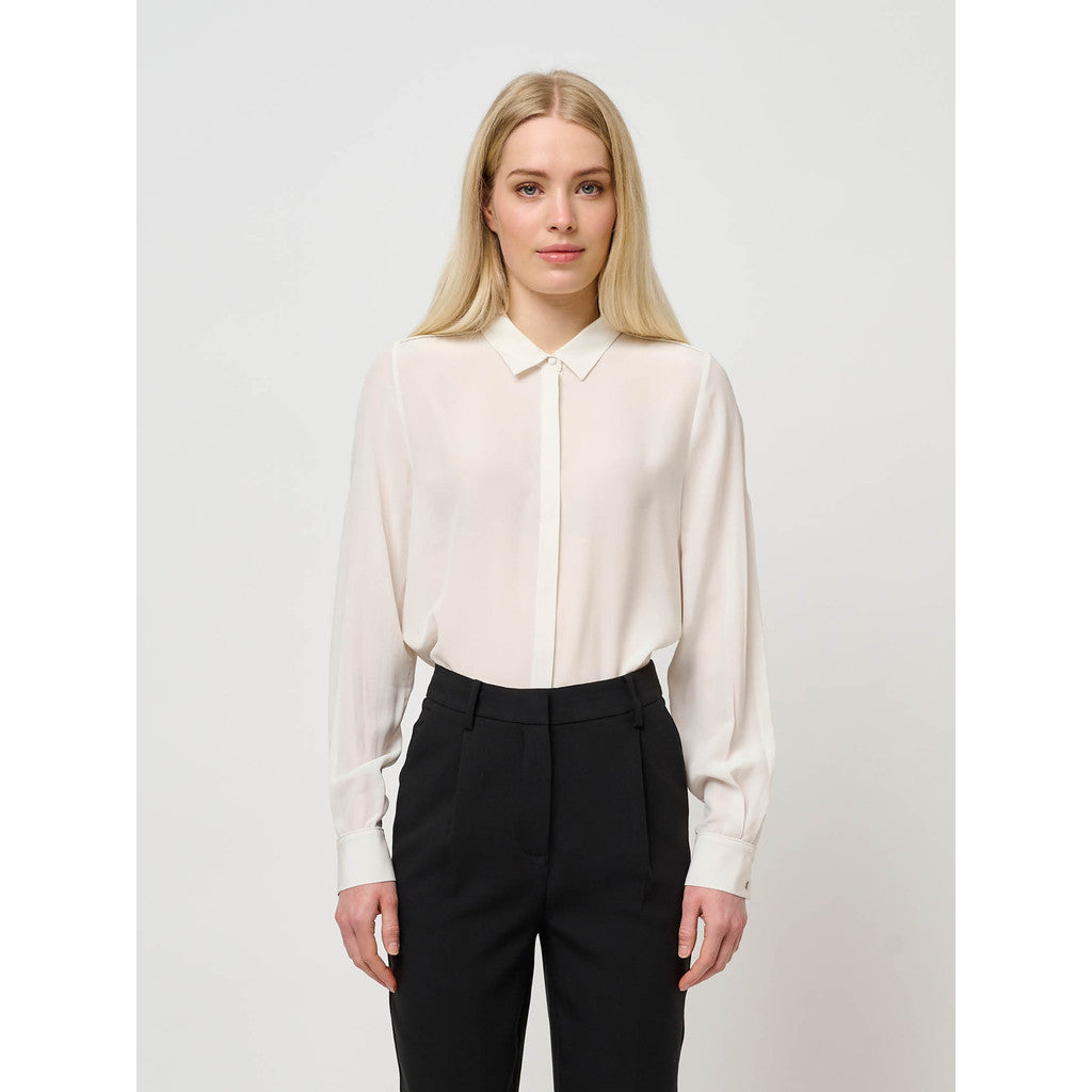 Bruuns Bazaar Women Lillie Corinne skjorte Skjorter Snow White