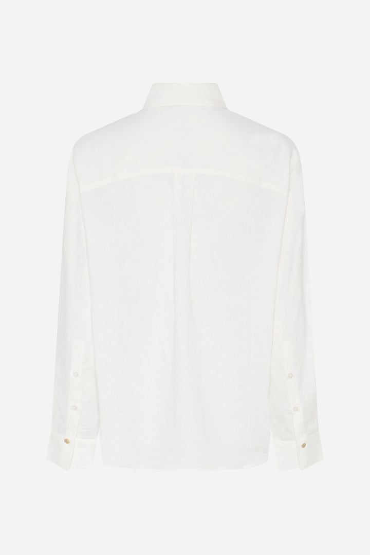 Bruuns Bazaar Women LinvisBBAgatah shirt Skjorter Snow White