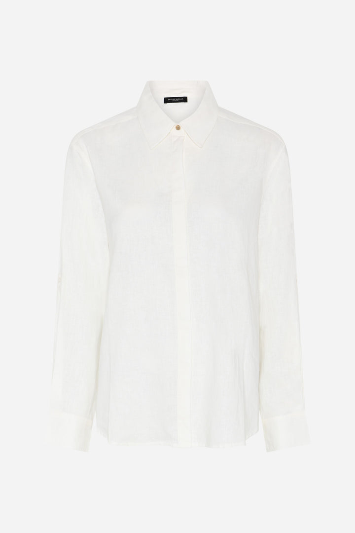 Bruuns Bazaar Women LinvisBBAgatah shirt Skjorter Snow White
