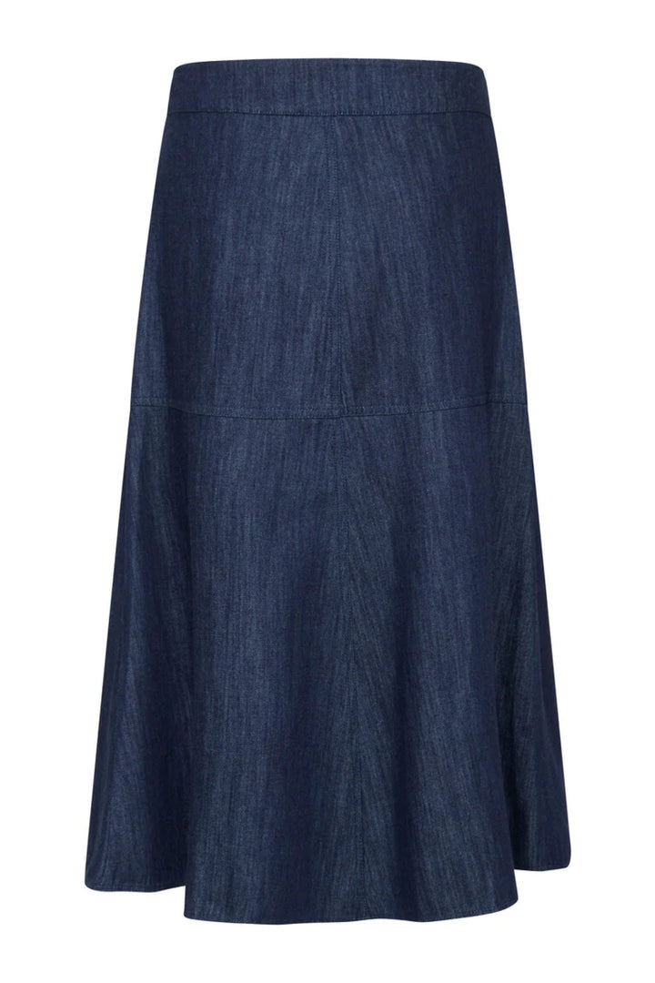Bruuns Bazaar Women LobeliaBBImmi skirt Nederdele Blue Denim