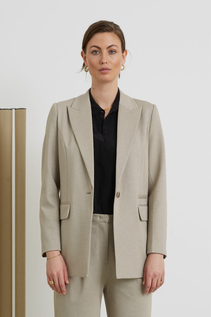 Bruuns Bazaar Women LucilayBBGinny blazer Blazer Beige Melange