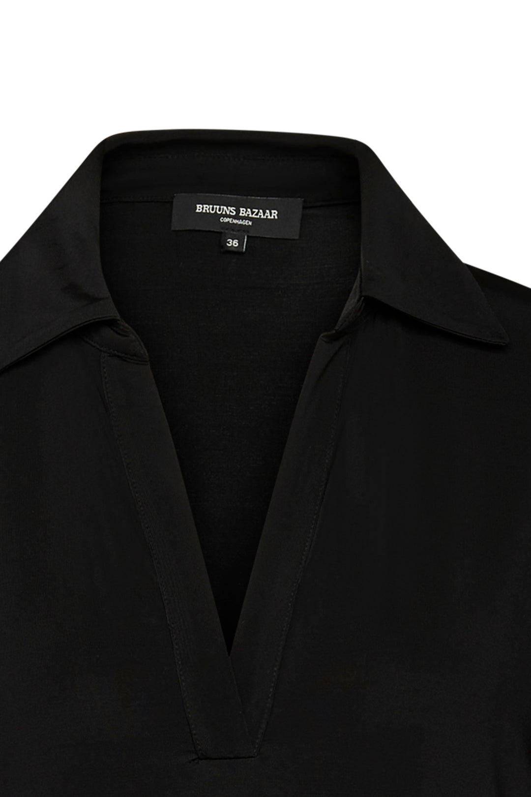 Bruuns Bazaar Women MandevillaBBGunvas tunic blouse Black