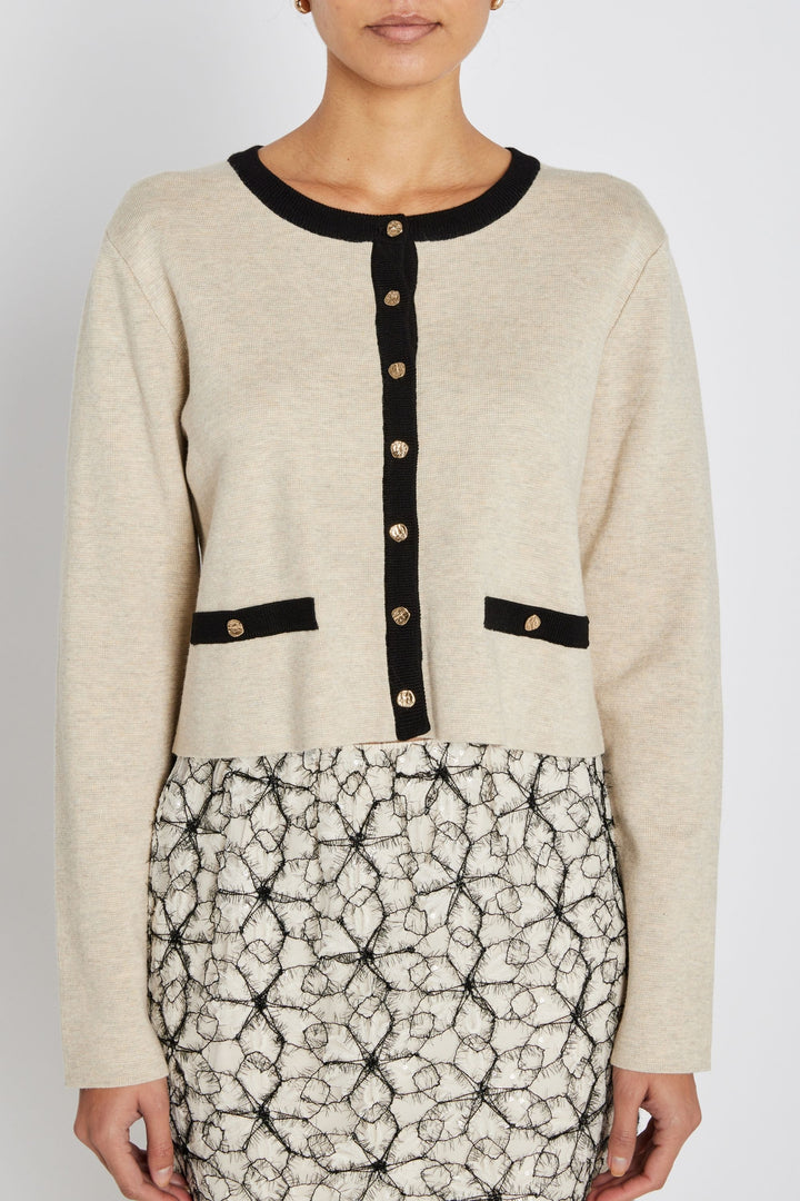 Bruuns Bazaar Women ManicariaBBJoanas nederdel Nederdele Cream / Black
