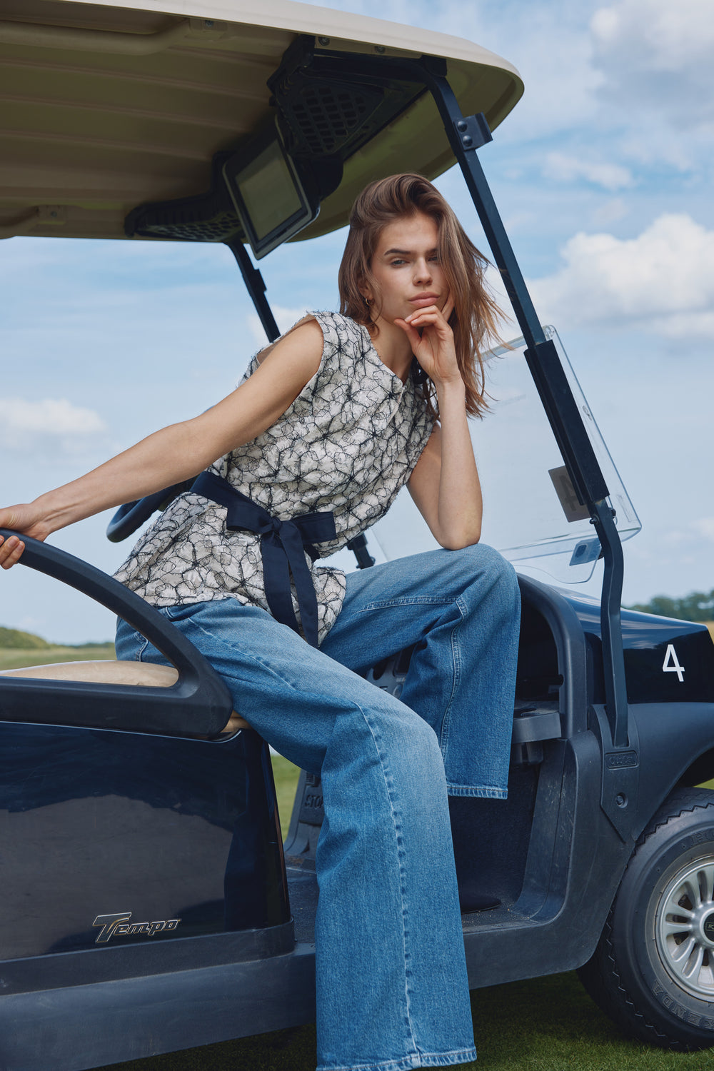 Bruuns Bazaar Women ManicariaBBOriia bluse Bluser Cream / Black