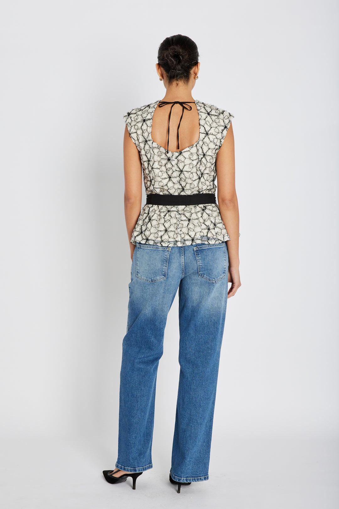 Bruuns Bazaar Women ManicariaBBOriia bluse Bluser Cream / Black