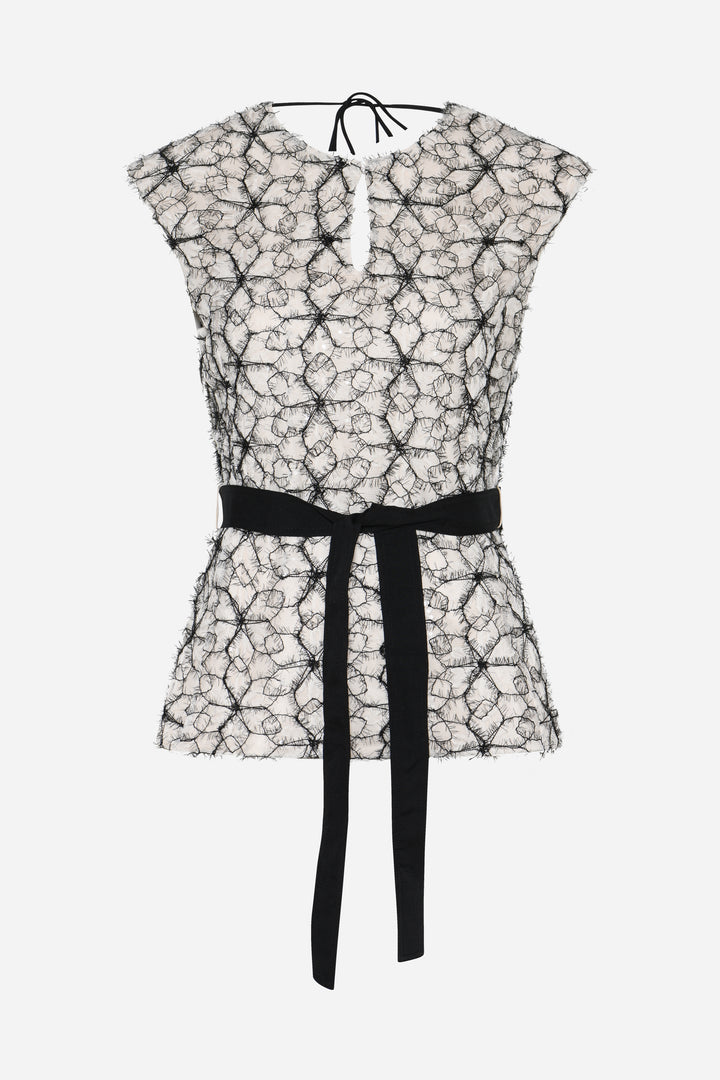 Bruuns Bazaar Women ManicariaBBOriia bluse Bluser Cream / Black