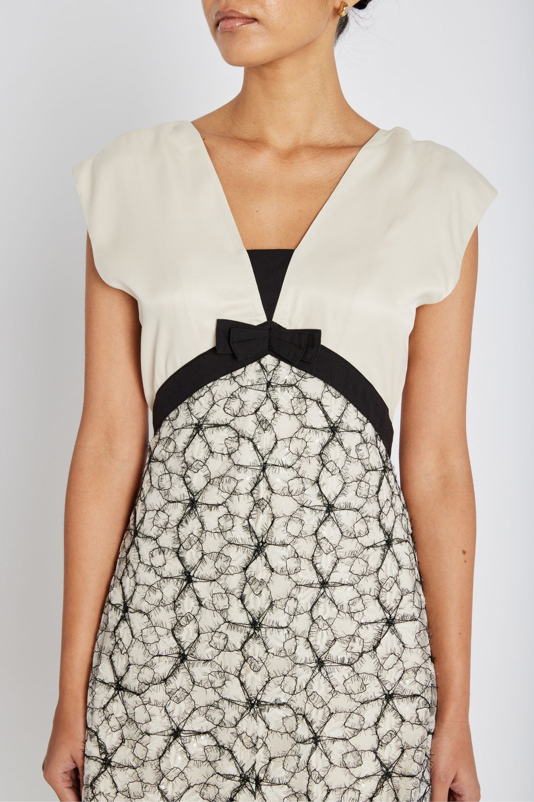 Bruuns Bazaar Women ManicariaBBOritta kjole Kjoler Cream / Black