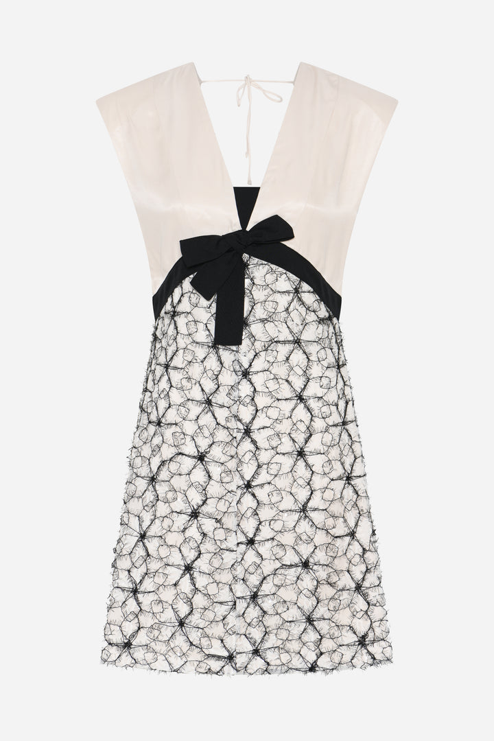 Bruuns Bazaar Women ManicariaBBOritta kjole Kjoler Cream / Black