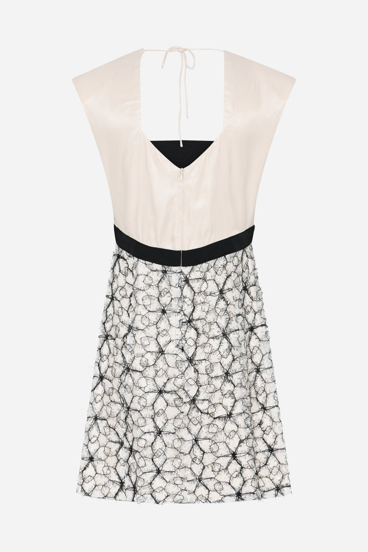 Bruuns Bazaar Women ManicariaBBOritta kjole Kjoler Cream / Black