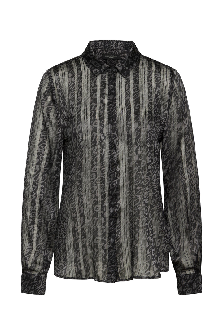 Bruuns Bazaar Women MapleBBCorinna skjorte Skjorter Black  print