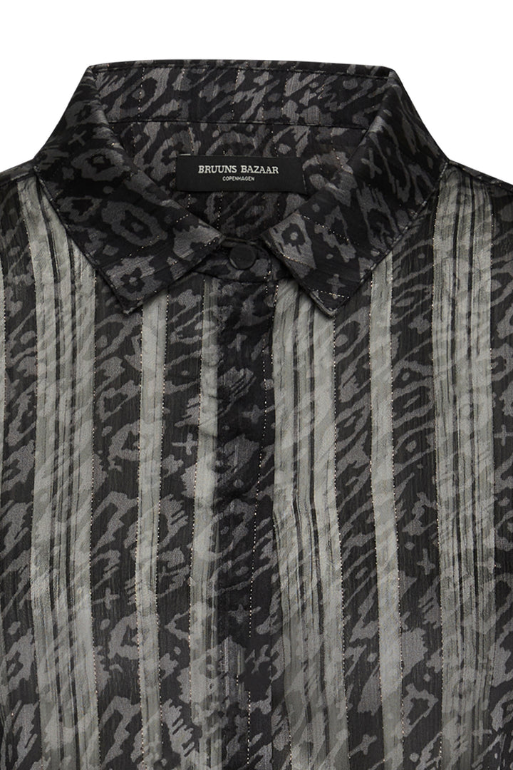 Bruuns Bazaar Women MapleBBCorinna skjorte Skjorter Black  print