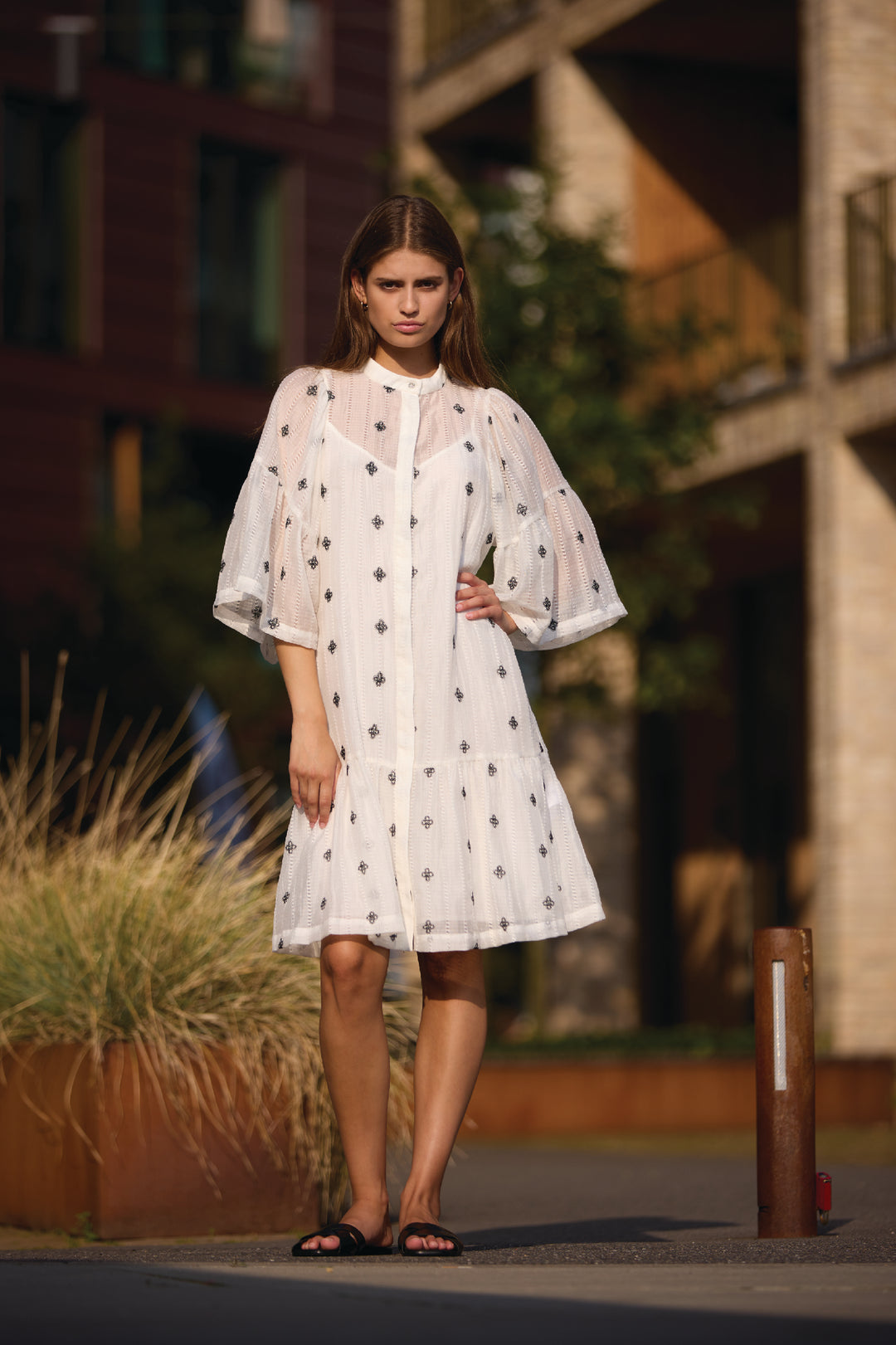 Bruuns Bazaar Women MarshBBImila kjole Kjoler Snow White