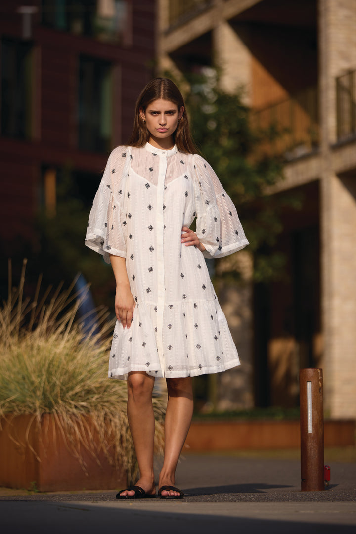 Bruuns Bazaar Women MarshBBImila kjole Kjoler Snow White