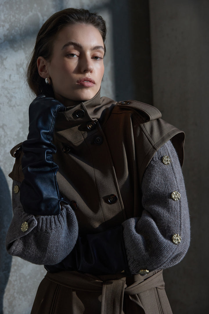 Bruuns Bazaar Women MedemiaBBLitaya kjole Kjoler Earth Brown