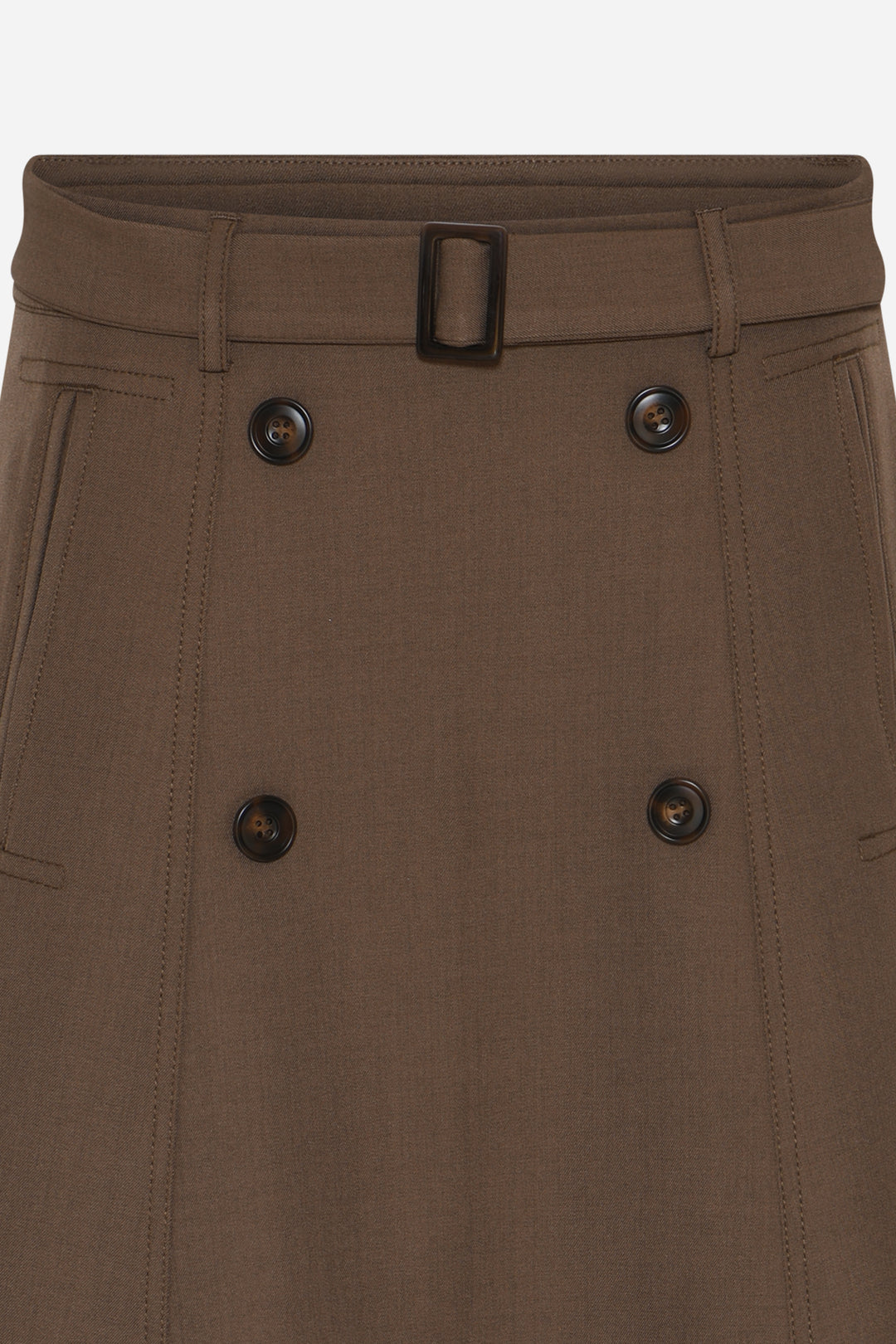 Bruuns Bazaar Women MedemiaBBTuri nederdel Nederdele Earth Brown