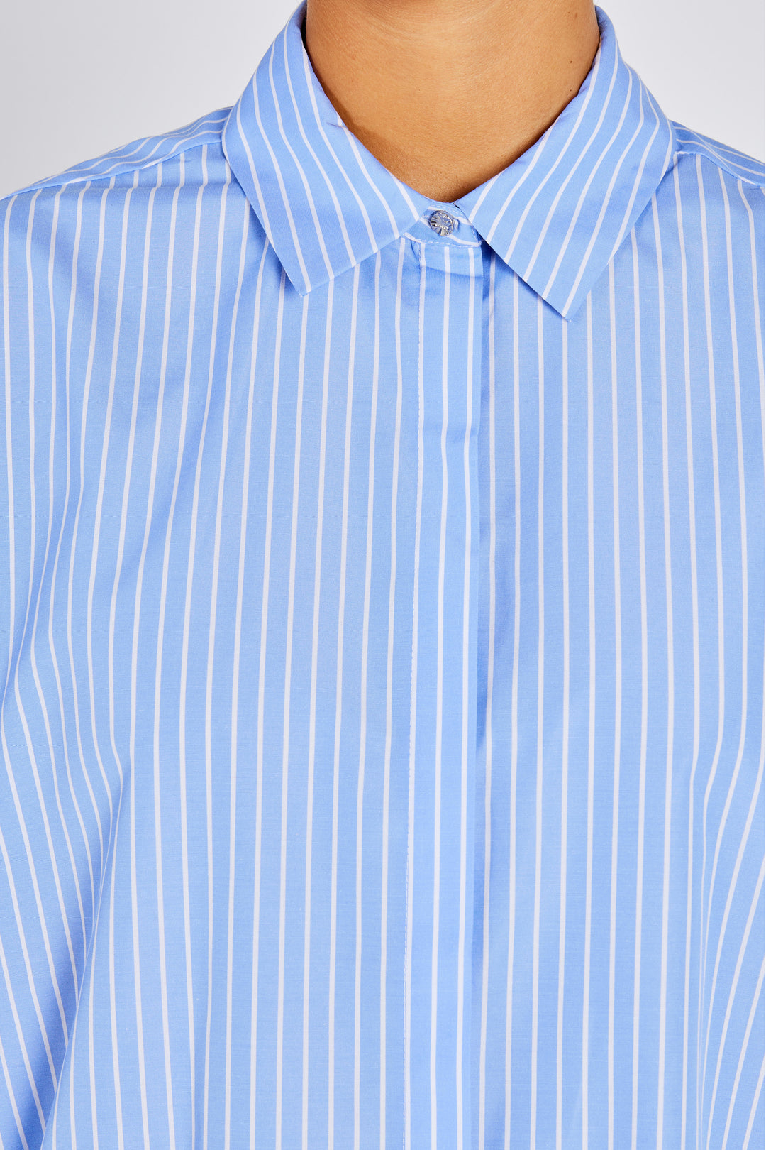 Bruuns Bazaar Women MesquiteBBBela skjorte Skjorter Blue Stripe