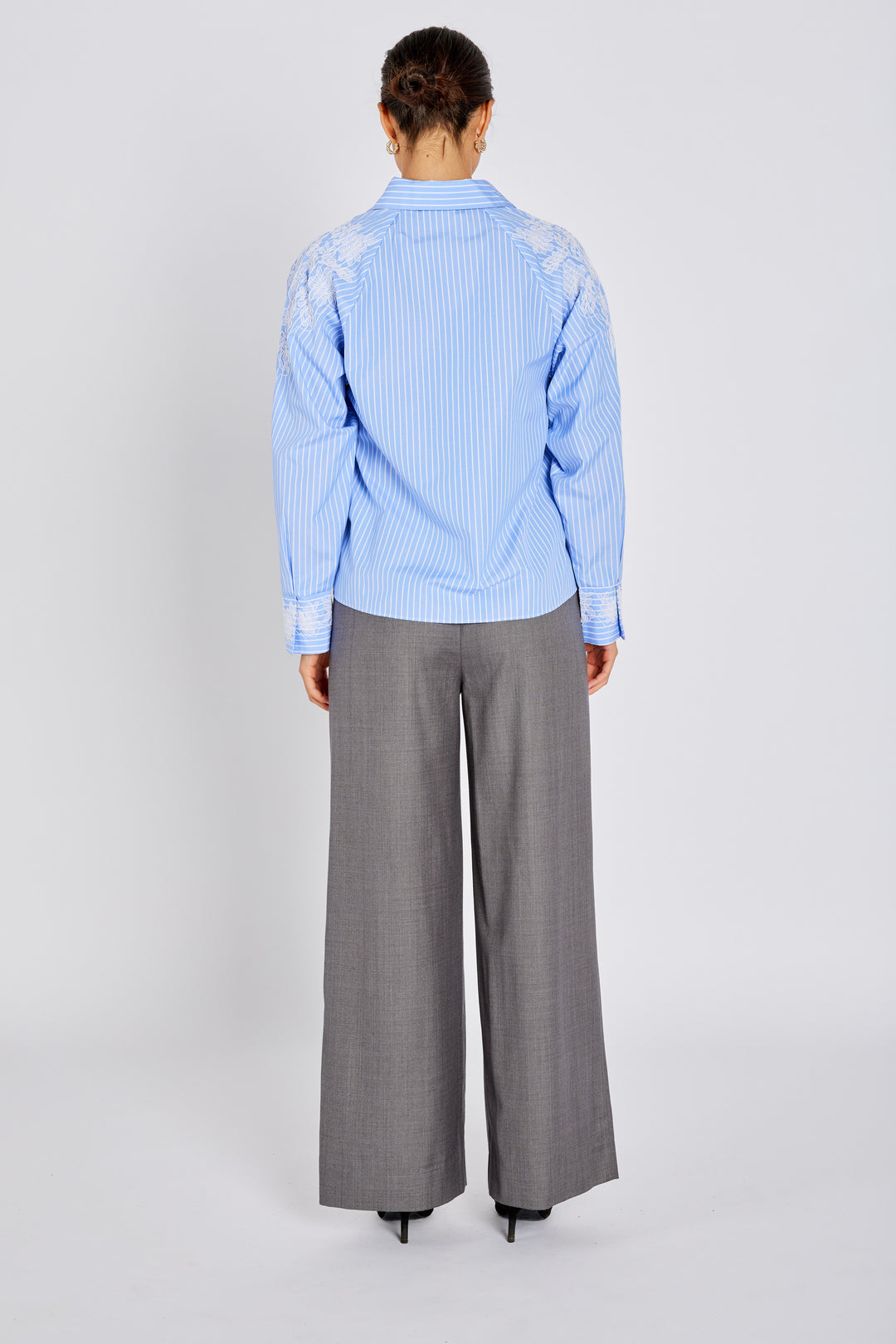 Bruuns Bazaar Women MesquiteBBKaloe bluse Bluser Blue Stripe