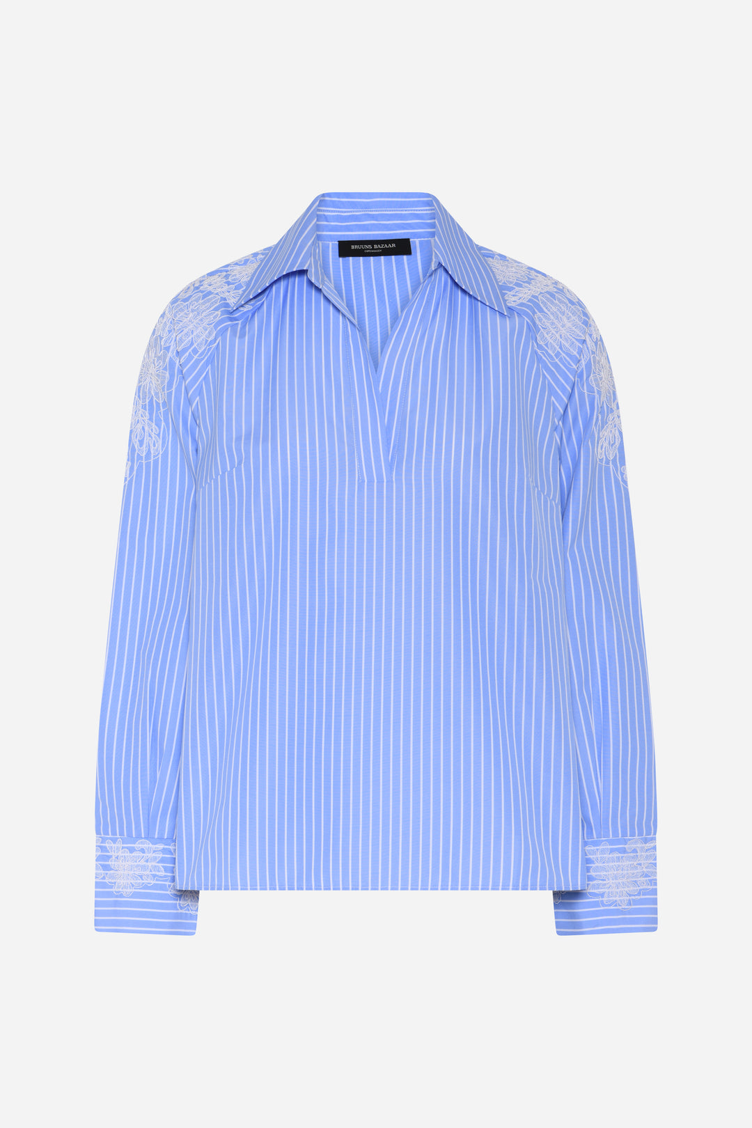 Bruuns Bazaar Women MesquiteBBKaloe bluse Bluser Blue Stripe