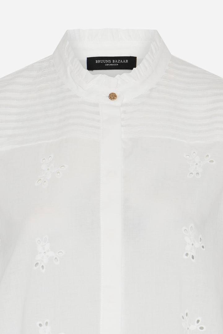 Bruuns Bazaar Women MynteBBNicole shirt Skjorter White