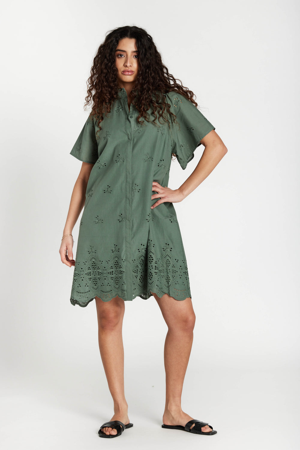Bruuns Bazaar Women MynteBBPhilly dress Kjoler Sweet Green