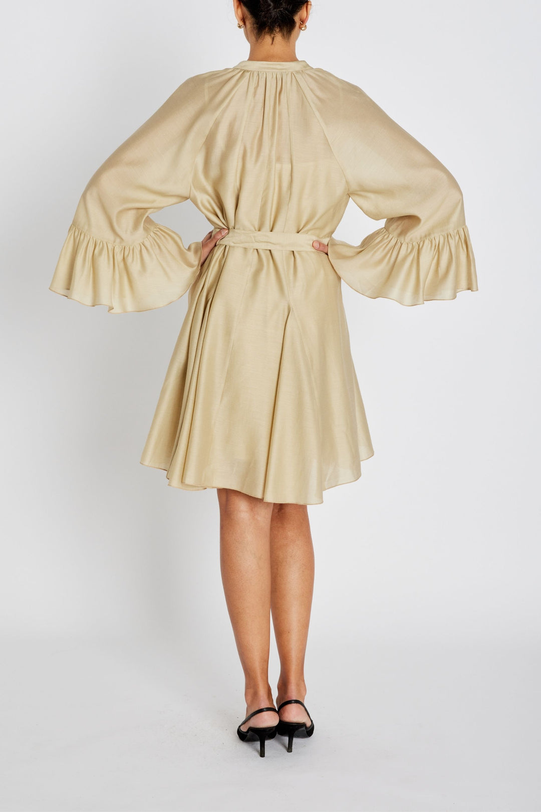 Bruuns Bazaar Women NengaBBSyrena kjole Kjoler Light Camel