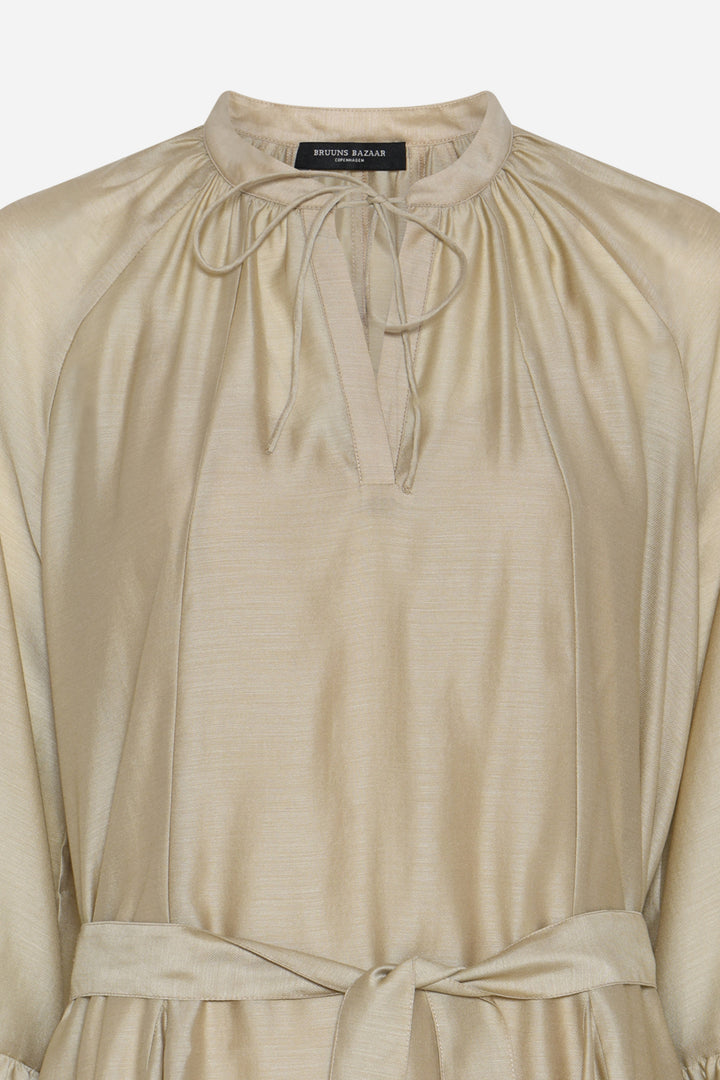 Bruuns Bazaar Women NengaBBSyrena kjole Kjoler Light Camel