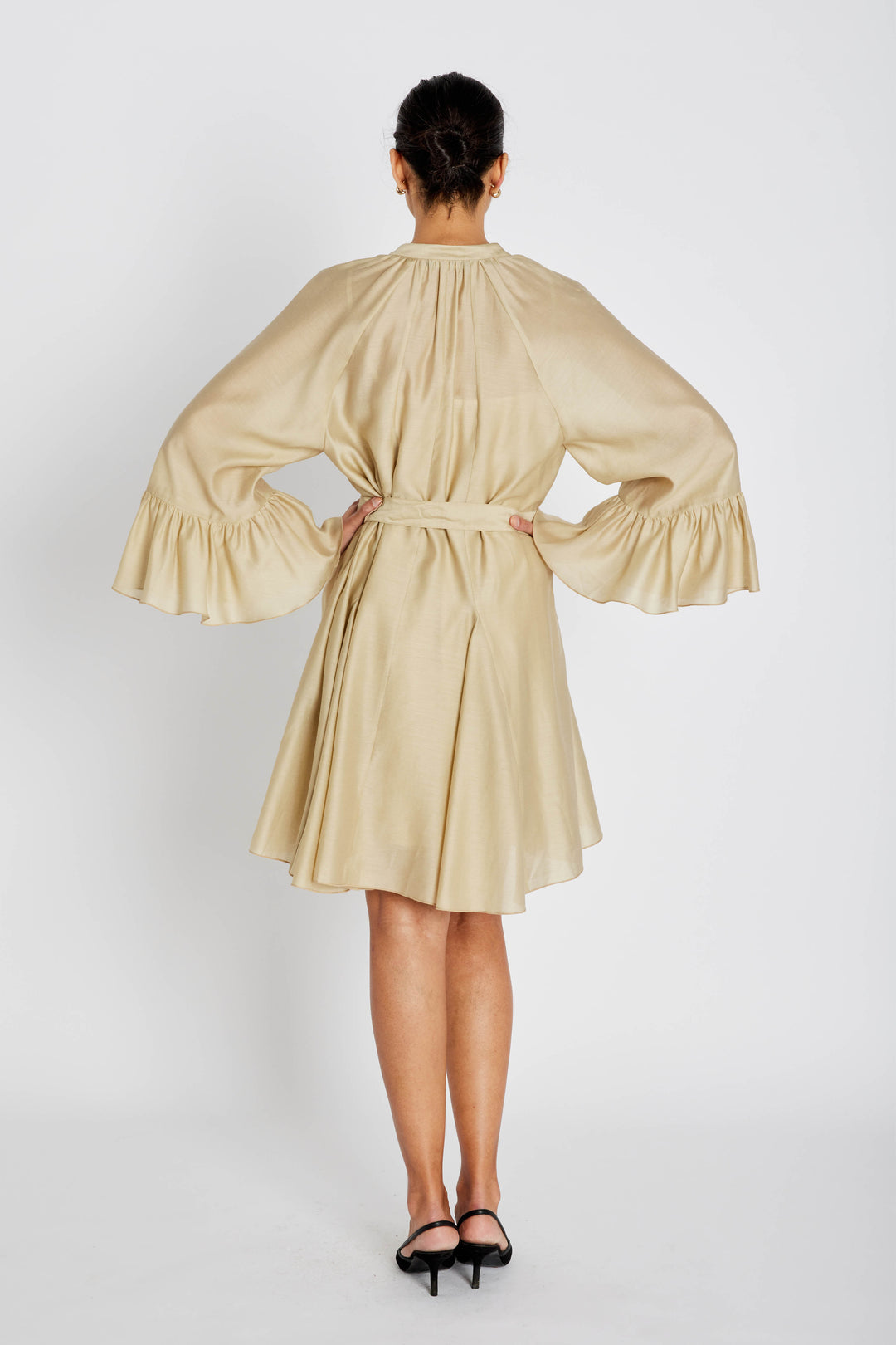 Bruuns Bazaar Women NengaBBSyrena kjole Kjoler Light Camel