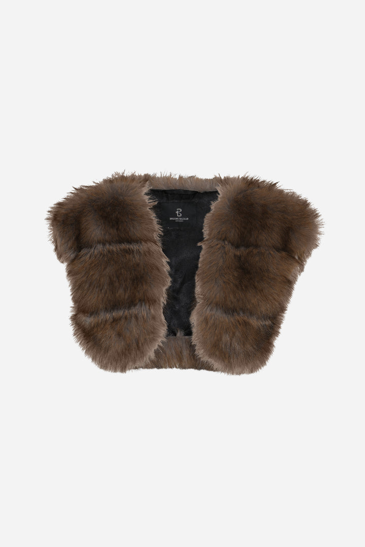 Bruuns Bazaar Women NoropsBBVilga bolero Overtøj Brown Fox