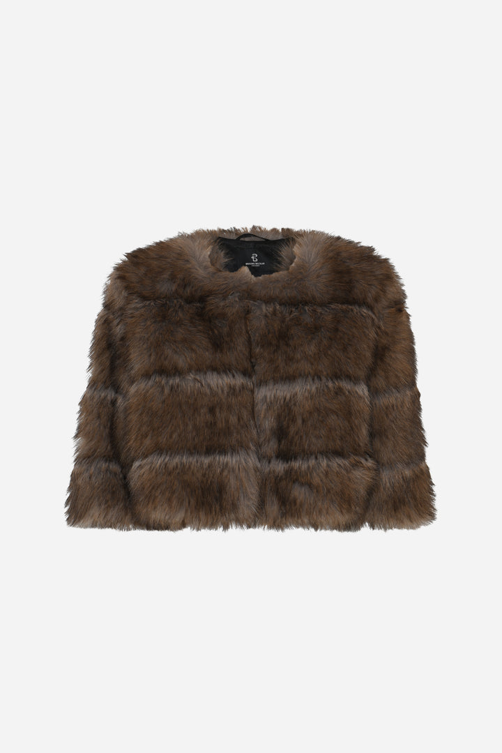 Bruuns Bazaar Women NoropsBBVilla jakke Overtøj Brown Fox