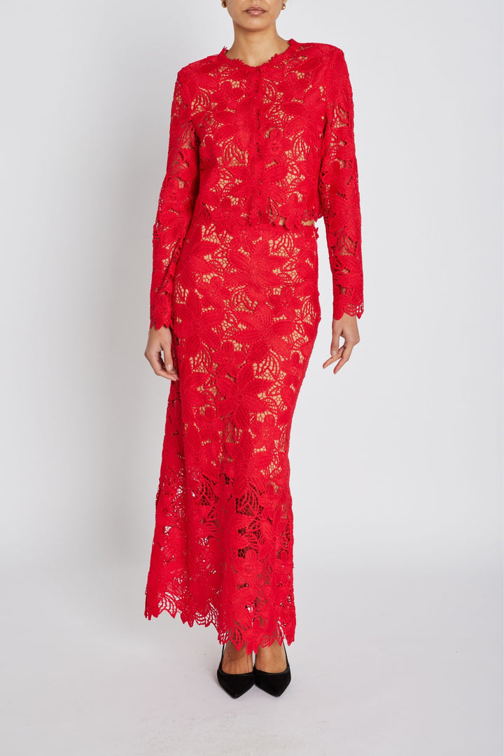 Bruuns Bazaar Women NypaBBJoani nederdel Nederdele True Red