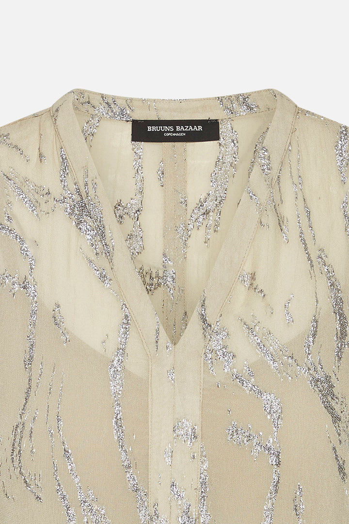 Bruuns Bazaar Women OdiaBBMajlys bluse Bluser Plaza Taupe