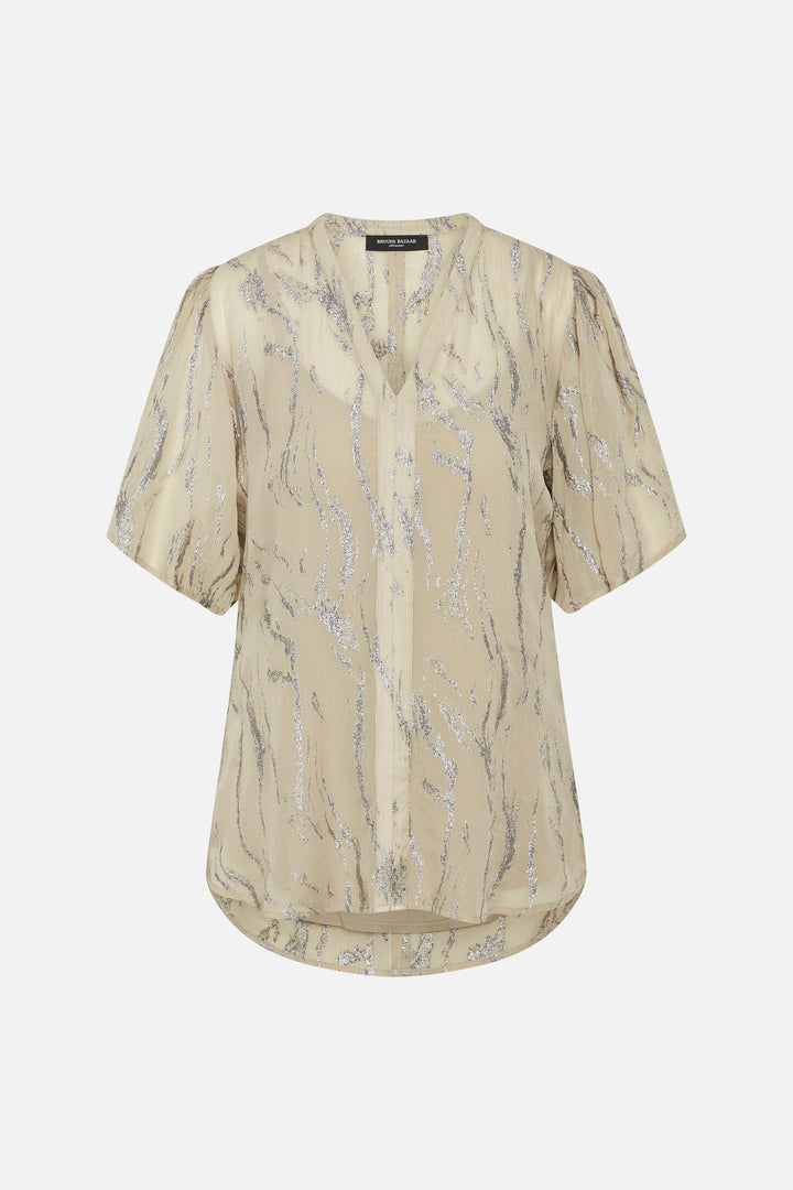 Bruuns Bazaar Women OdiaBBMajlys bluse Bluser Plaza Taupe