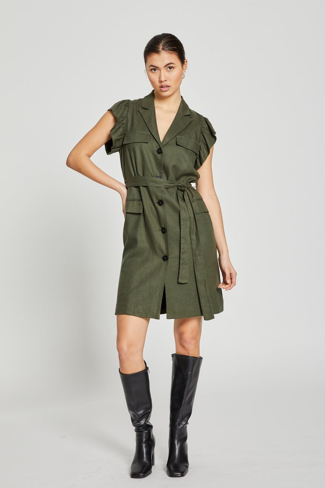 Bruuns Bazaar Women OxalisBBGaia kjole Kjoler Deep Depths