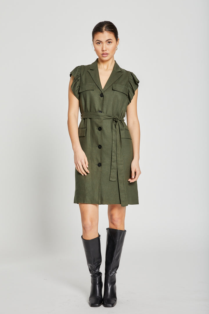 Bruuns Bazaar Women OxalisBBGaia kjole Kjoler Deep Depths