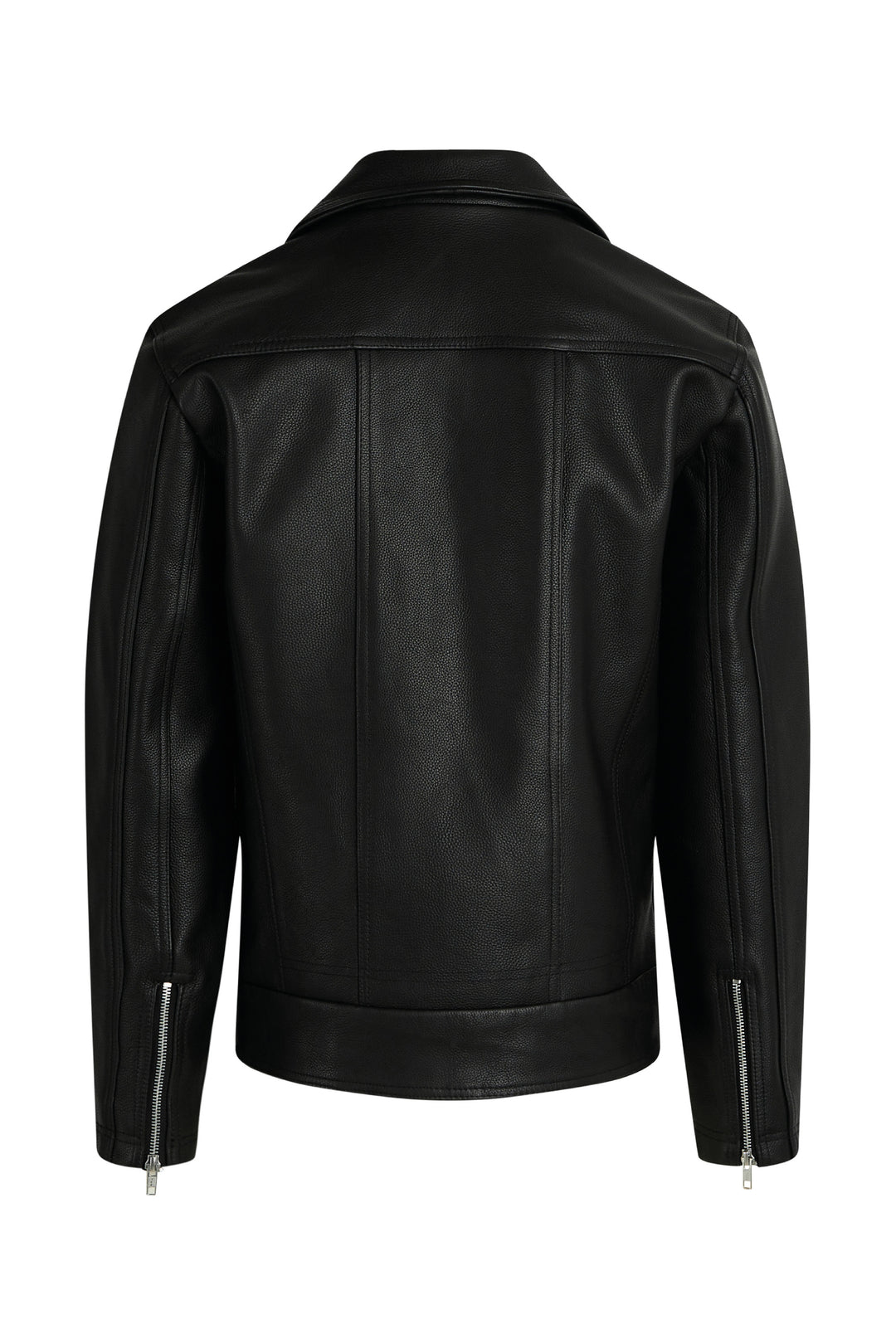 Bruuns Bazaar Men Paris læderjakke Outerwear Black