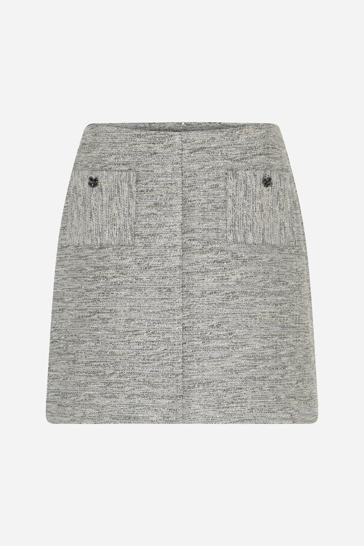 Bruuns Bazaar Women PelagoBBShort nederdel Nederdele Golden grey