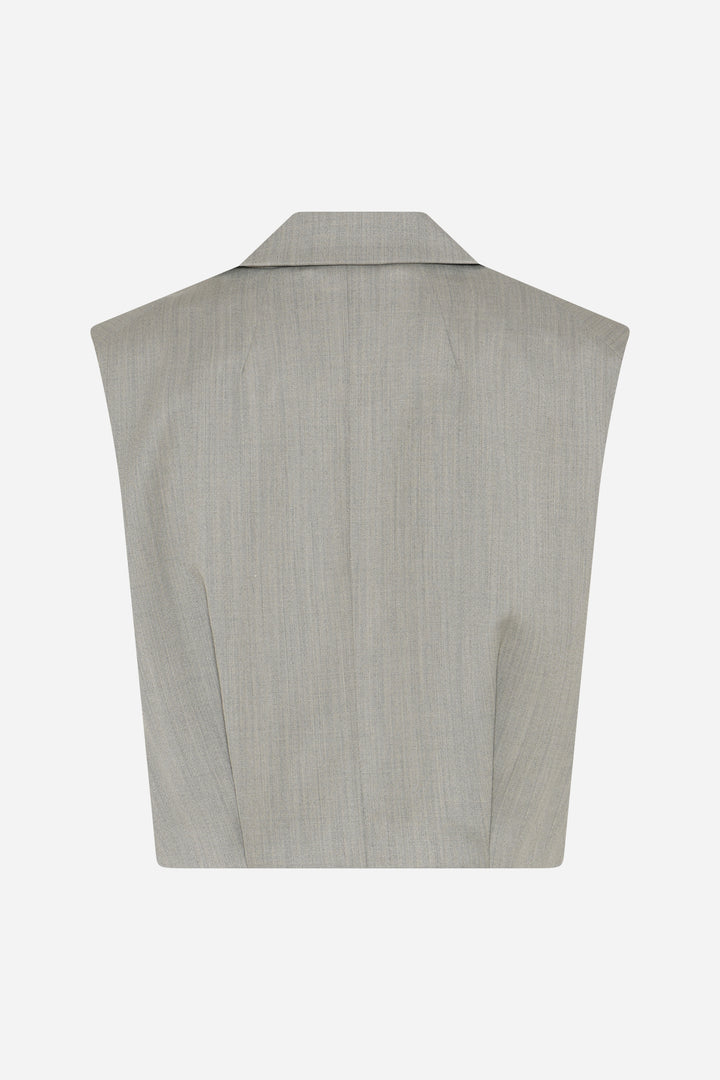 Bruuns Bazaar Women PhialaBBLinisi vest Vest Beige Melange
