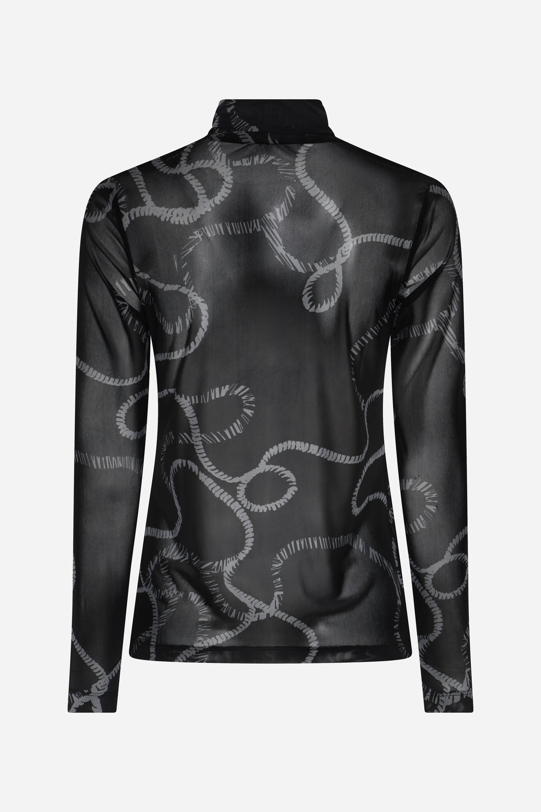 Bruuns Bazaar Women PhloxBBAstri bluse T-shirts Black robe print