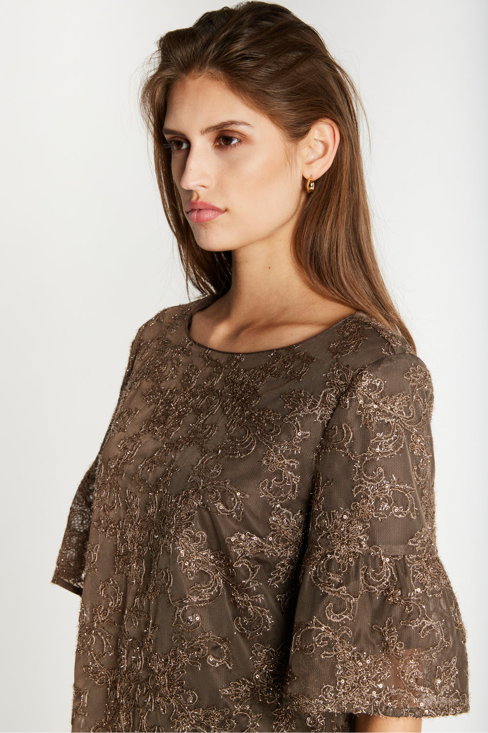 Bruuns Bazaar Women PholidoBBCarlie bluse Bluser Brown