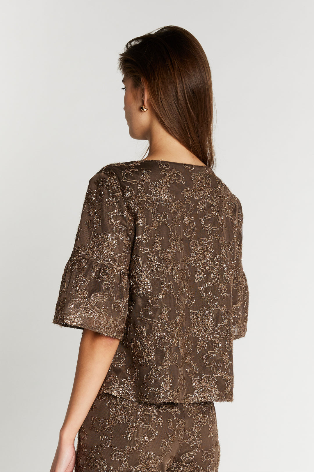 Bruuns Bazaar Women PholidoBBCarlie bluse Bluser Brown