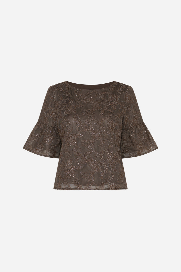 Bruuns Bazaar Women PholidoBBCarlie bluse Bluser Brown